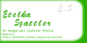 etelka szattler business card